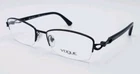 Vogue VO3824 352 Halfrim Black 53 17-135 Display Frame Only Eyeglasses #1930 Pre-owned. Price: $13.00.