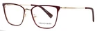Longchamp LO2125 604 Gold Burgundy Womens Cat Full Rim Eyeglasses 52-16-140 New. Price: $54.99.