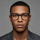 Tom Ford Eyeglasses FT5607-B 055 Brown Rectangle Frames 53MM Blue Light Men New. Price: $308.95.