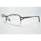 Liz Claiborne Eyeglasses Womens Brown Semi-rimless L627 0IN5 51-16-130 Pre-owned. Price: $31.99.