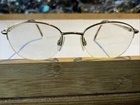 Elle EL2541 Semi Rimless Eyeglasses Oval Flex Hinge 49-19-135 Frames Only Pre-owned. Price: $20.00.