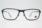 Timezone Benito Black Multicolored Oval Eyeglass Frame New. Price: $90.42.
