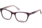 Guess GU2678 083 Purple Ombre Cat Optical Eyeglasses Frame 52-17-140 New. Price: $79.60.