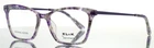 Kliik 695 S407 Purple Floral Womens Semi Cat Eyeglasses 48-15-135 B:34 New. Price: $79.99.
