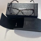 Prada Vpr 08T U6K-1O1 Brown Red Tan Marble Eyeglasses Frames 53-16 140 Italy Pre-owned. Price: $25.00.