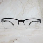 Geoffrey Beene Eyeglasses Frame G436 Women's Gunmetal Brown Half Rim 59-19-155 Pre-owned. Price: $31.49.