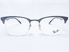 New Ray Ban RB6360 2553 Unisex Brushed Gunmetal Square Eyeglasses Frames 51/20. Price: $109.99.