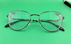 Alexander Mcqueen AM0260O 001 Metal/acetate 55MM Eyeglasses Authentic Pre-owned. Price: $99.99.