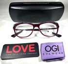 Ogi Evolution 9249/2287 Eyeglasses Frame Cabernet Made In Italy Size 53-17-140 New. Price: $120.00.