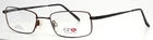 Concept Flex CX7173 Burgundy Mens Rectangle Eyeglasses 52-19-145 B:30 New. Price: $24.99.