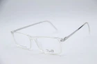 New Thin Light Tlg NU058 C01 Clear Gunmetal Authentic Eyeglasses 55-18. Price: $104.00.