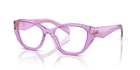 New Prada 21ZV Eyeglasses 13R1O1 Violet 100% Authentic. Price: $286.67.