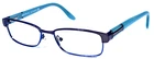 Armani Exchange AX236 Ber Dark Silver/light Blue Eyeglasses Frame 51-16-130 Pre-owned. Price: $56.00.