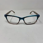 By Gwen Stefani GX112 53-17-135 B:37 Teal Tortoise Flex Hinge TC59 New. Price: $68.00.