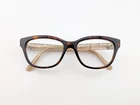 Tory Burch Eyeglasses, Frames Only, Ty 2090 1741, 52-17-140, Dark Brown Tort Pre-owned. Price: $39.99.
