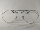 Ray-ban Rb 6489 2501 Silver Aviator Eyeglass Frames 55-14-140 Excellent Pre-owned. Price: $63.74.