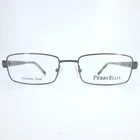 Perry Ellis 296A-3 Gunmetal Stainless Steel Rectangular Eyeglasses 52-17-135 Pre-owned. Price: $44.99.