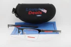 New Prada Sport Vps 51Q 1BO-1O1 Black Gunmetal Red Authentic Eyeglasses 57-19. Price: $277.20.
