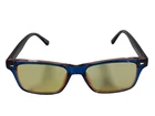 Zenni 126016 Pink Blue Eyeglasses Frames Only With Case Pre-owned. Price: $16.04.