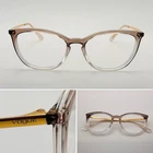 Vogue Eyeglass Frames , Clear Gold Cat Keyhole Modern 5276 51-17-140 Pre-owned. Price: $36.00.