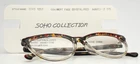 Soho Collection 1057 Tortoise Fade Crystal Red Womens Eyeglasses 54-17-145 New. Price: $34.99.