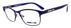 Alexander Mcqueen MQ0118OP 004 Women's Glasses Frames Petite 49-16-135 Blue New. Price: $59.42.