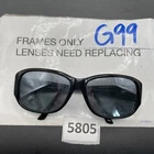 Kenneth Cole KC2410 COL.01A Sunglasses Frame 59-15-130 Black Polished Wrap G99 Pre-owned. Price: $14.34.