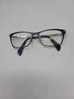 Rag & Bone RNB3007 Nuc Blue Matte/gold Eyeglasses Frame 53-16-140 Pre-owned. Price: $44.99.