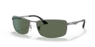 Ray-ban RB3498 Polished GUNMETAL/G-15 Green Mm Sunglasses 004/71 61-17 New. Price: $127.99.