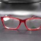 Lacoste Eyeglass Frames L2654 Red Full Rim Rectangle 52-16-135 New. Price: $61.91.