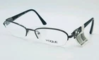 Vogue VO3881-B Halfrim Black 51 17-135 Display Frame Only Eyeglasses #1853 Pre-owned. Price: $24.84.