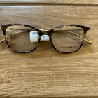 Longchamp Eyeglasses LO2606 Black Brown Gold Marchon Animal Print New. Price: $49.98.