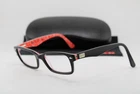 New Ray-ban Rb 5206 2479 Black Red Letter Print Authentic Eyeglasses 54-18. Price: $116.76.