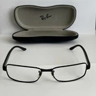 Ray-ban RB3272 006 Black Rectangular Eyeglasses Frame 58-17 Italy W/case Pre-owned. Price: $39.99.