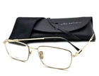 New John Varvatos Eyeglasses V184 54-17 145 Gold Titanium Frames W/spring Hinges. Price: $249.99.