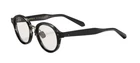 Valentino VLX-132-AF Round Shiny Black 46 Mm Men's Eyeglasses Frame New. Price: $352.00.
