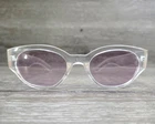 Nys Collection Purtel Street 4853 Clear Sunglasses Purple Lens Cat 1 Pre-owned. Price: $12.36.