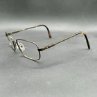 Adolfo Brigadier Eyeglasses Frame Gun/tortoise 54-18-140 Used Pre-owned. Price: $32.95.