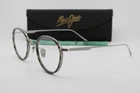 New Maui Jim Mjo 2420-02C Gray Havana Silver Authentic W/case Eyeglasses 46-26. Price: $131.75.