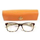 Tory Burch Ty 2064 1561 Crystal Tortoise Plastic Square Eyeglasses 50 Mm Pre-owned. Price: $39.98.