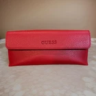 Guess Red & Black Eyeglasses Case With Cleaning Cloth- Nwot New. Price: $6.29.