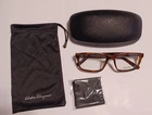 Salvatore Ferragamo 2772/214 Men's Brown Havana Plastic Rx Frame 57/17/145 New. Price: $149.99.