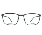 Rey Eyeglasses Frames JF2841 2560 Green Orange Titanium Full Rim 59-19-148 New. Price: $299.99.