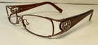 Gucci : Eyeglass Frames Gg 2811 Qyy Wine Bronze 56/15 125 & Extras New. Price: $199.00.
