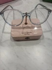 Kate Spade New York Eyeglasses Frames. Polina Transparent Blue. Price: $56.00.