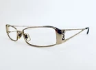 Dolce & Gabbana Gold Rectangular Glasses Temples Italy DG5011 03 15 135 Pre-owned. Price: $47.00.
