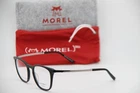 New Morel Oga 10140O NG07 Black Silver Authentic Frames Eyeglasses 52-20. Price: $165.00.