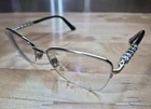 Swarovski Felicia 5140 016 Silver Semi Rim Metal Eyeglasses Frame 54-17-135 Pre-owned. Price: $74.00.
