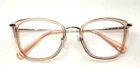 Longchamp LO2660 601 Clear Rose Gold Cat Square Eyeglasses Frames 51-19-140 New. Price: $57.20.