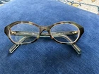 Tory Burch Eyeglasses Ty 2044 1329 Tortoise/blue Gradient Oval Frame 50 16 135 Pre-owned. Price: $55.00.